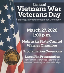 National Vietnam War Veterans Day Graphic