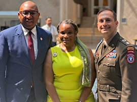 Honorable Donovan Richards, Army PaYS Marketer Crancena Ross and LTC John Rhodes Honorable Donovan Richards, Army PaYS Marketer Crancena Ross and LTC John Rhodes