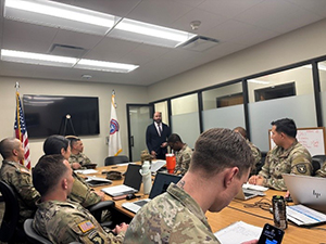 Alfredo briefing Southern California Recruiting BN Leadership 