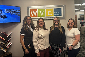 Ari Williams and her staff at West Valley City