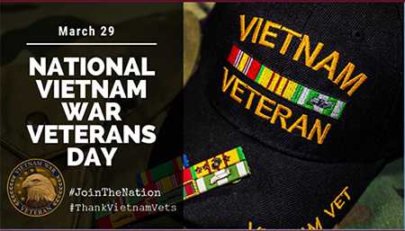 National Vietnam War Veterans Day Graphic